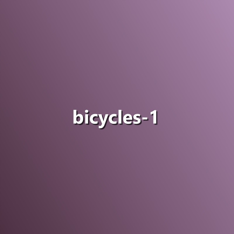Bicycles