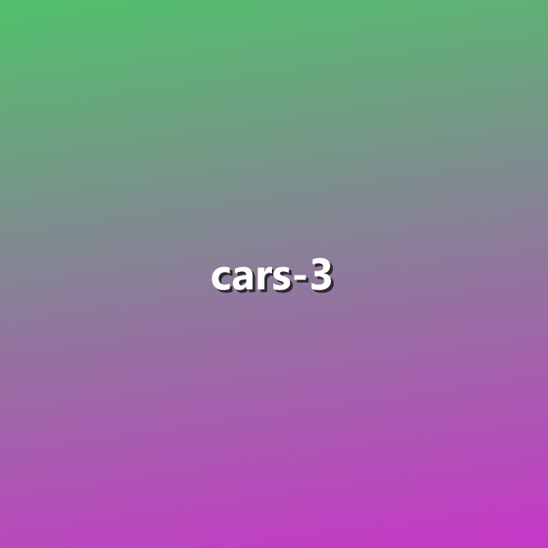 Cars - 3