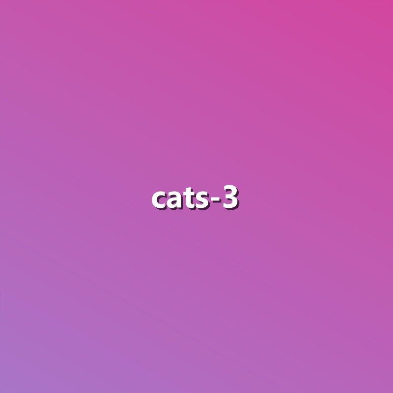 Cats - 3
